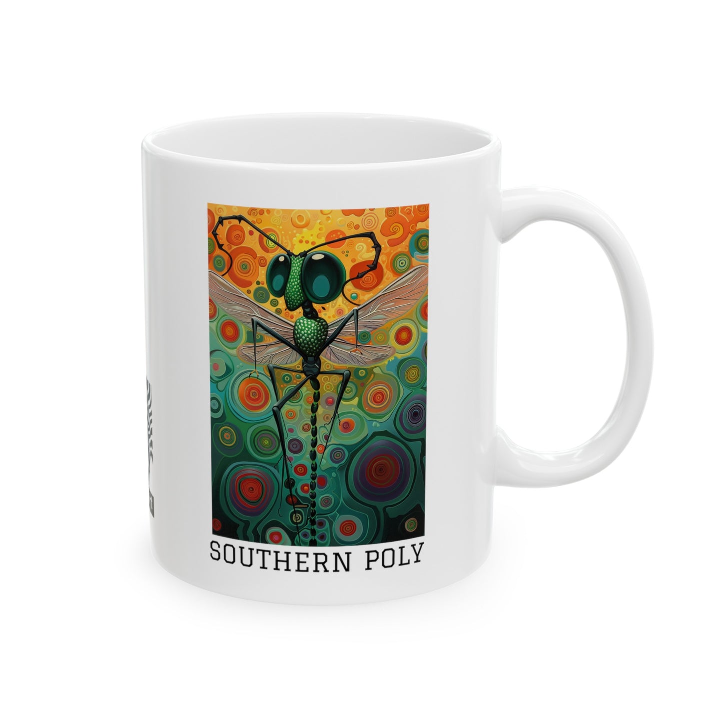 Southern Poly 01 - Ceramic Mug, (11oz)