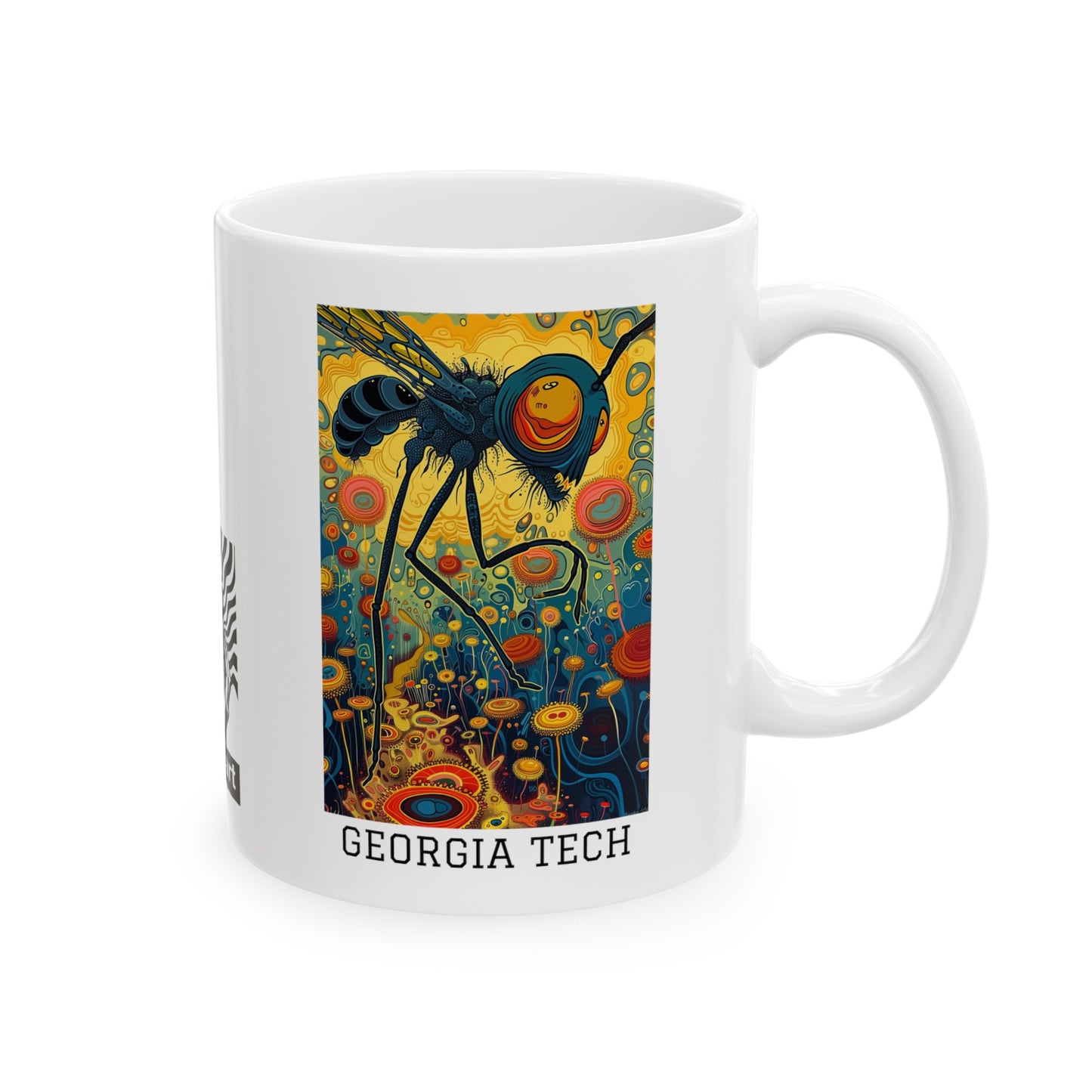 Georgia Tech 02 - Ceramic Mug, (11oz)