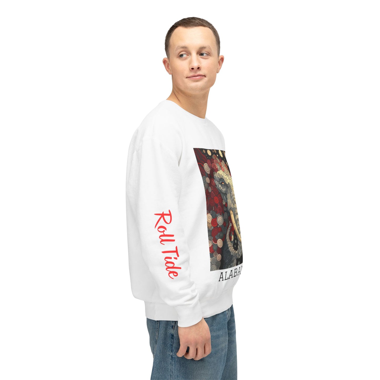 Alabama 01 Sweatshirt - Unisex Lightweight Crewneck