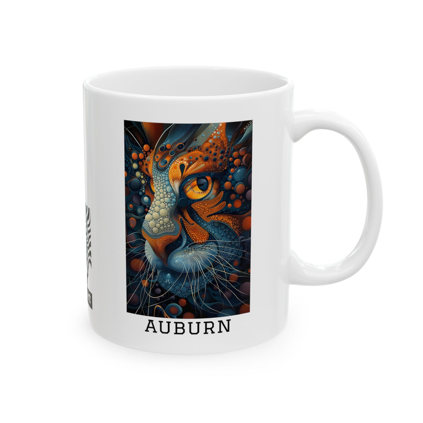 Auburn 01 - Ceramic Mug, (11oz)