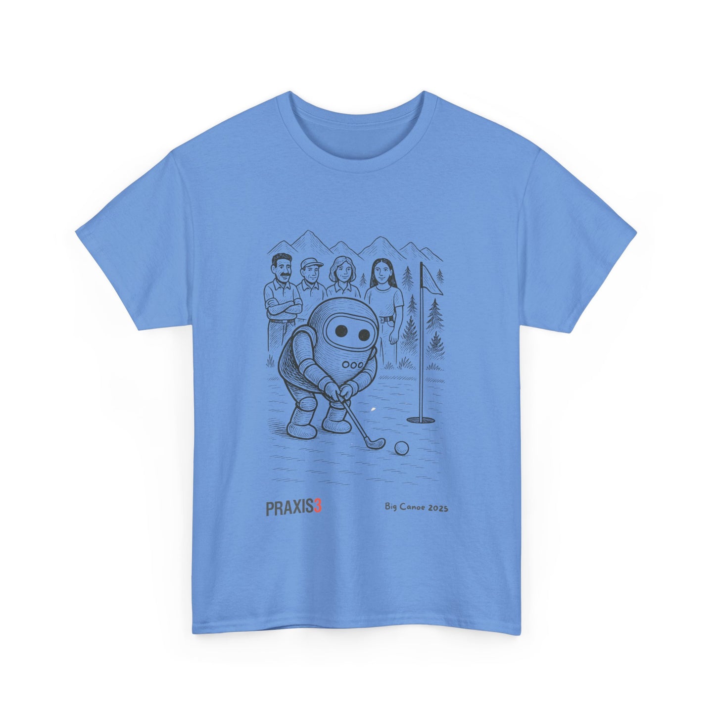 P3 Big Canoe 2025 - Praxi goes golfing line art