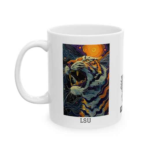 LSU 01 - Ceramic Mug, (11oz)