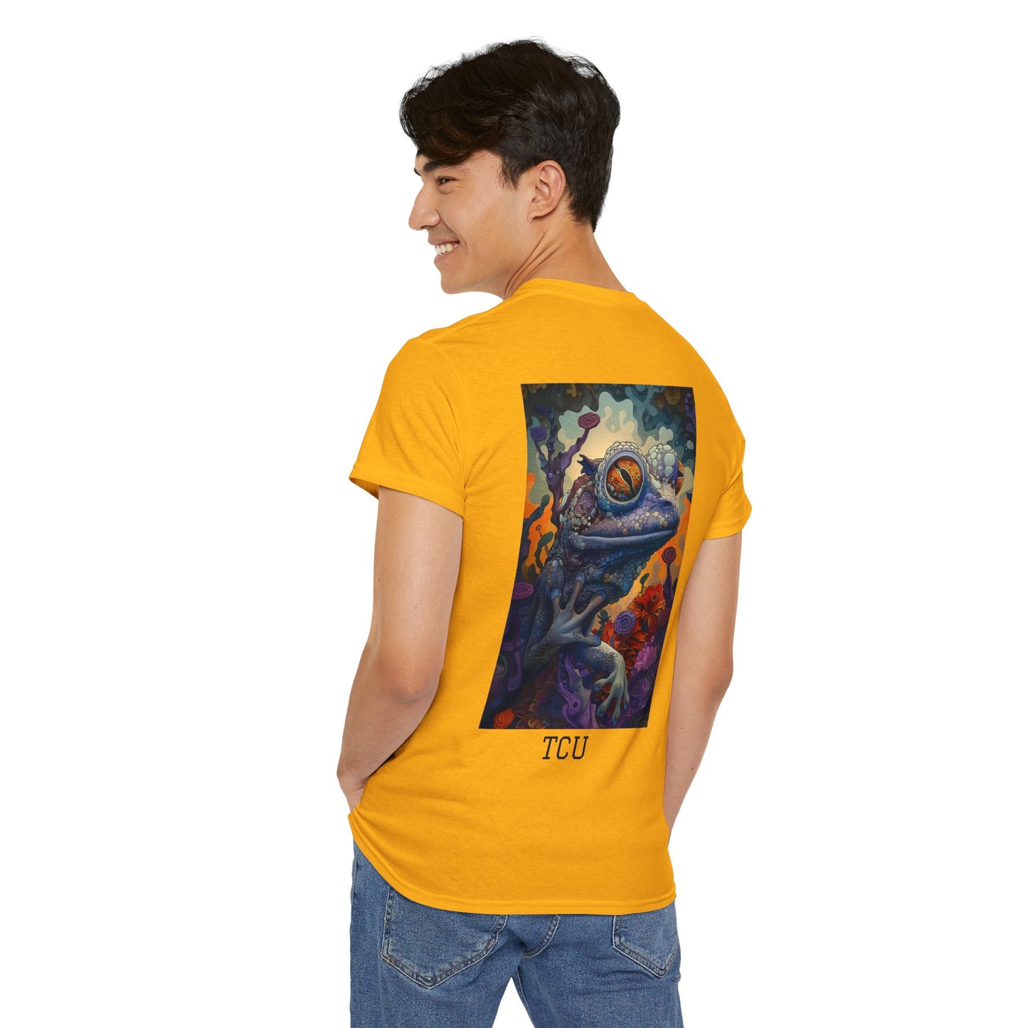 TCU 02B - Unisex Heavy Cotton Tee - Image on the Back