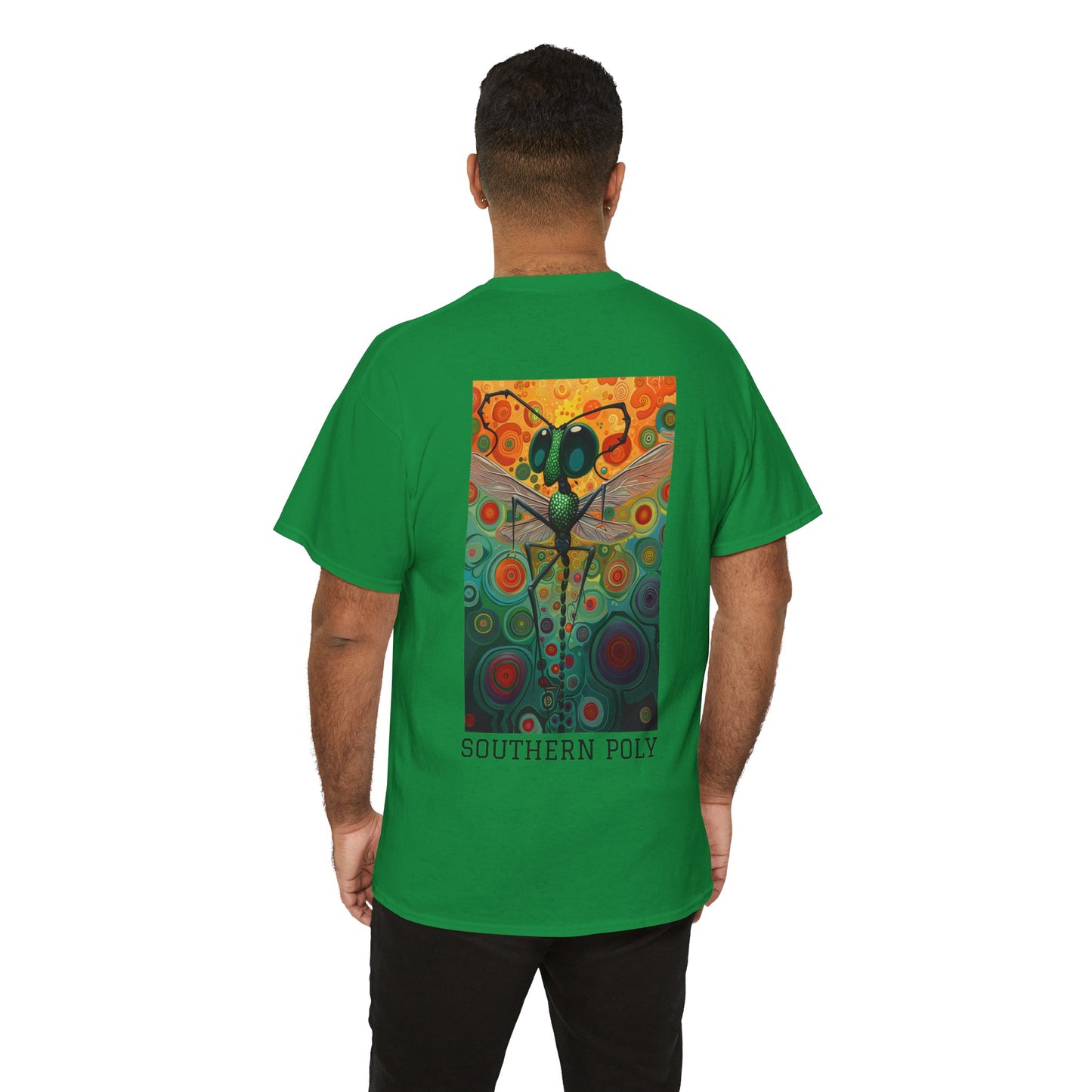 Southern Poly 01B - Unisex Heavy Cotton Tee - Image on the Back
