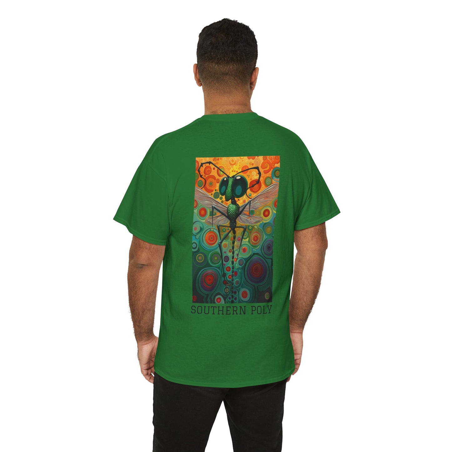 Southern Poly 01B - Unisex Heavy Cotton Tee - Image on the Back