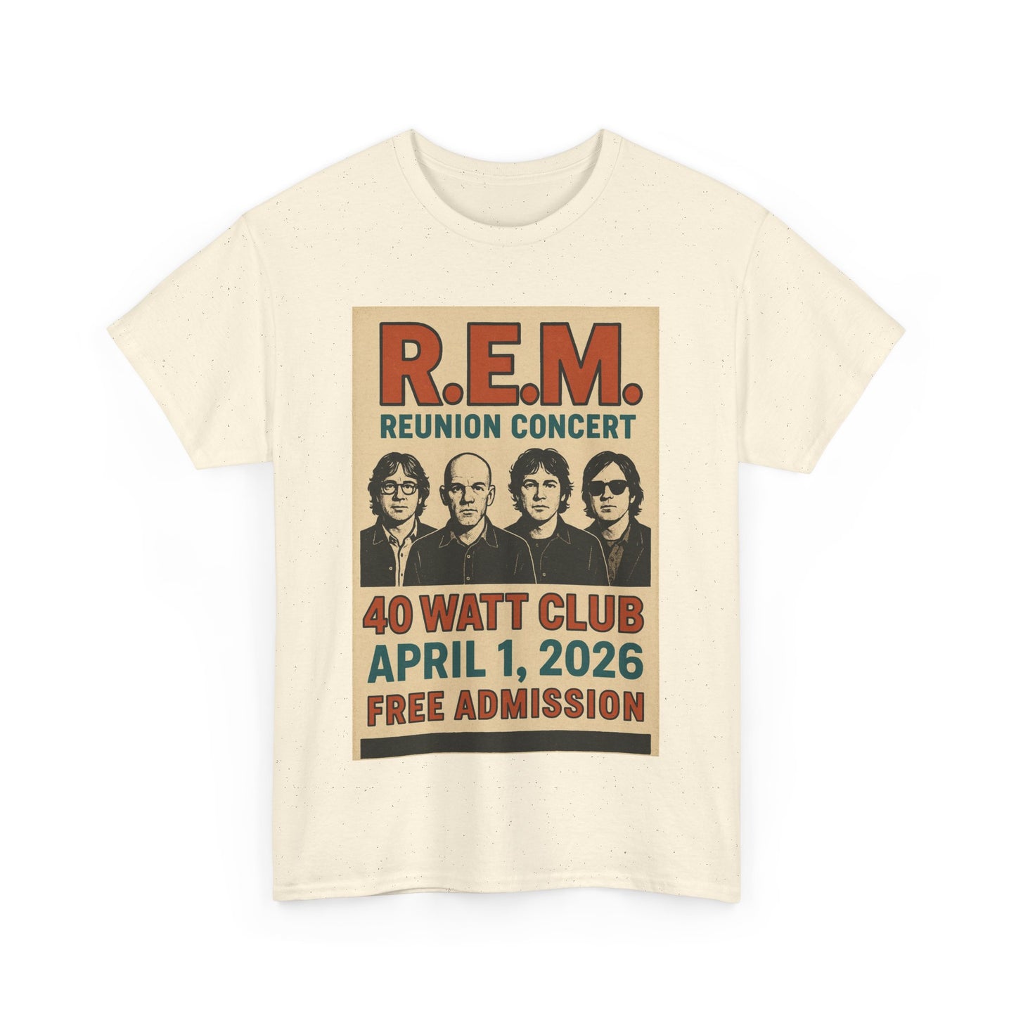 R.E.M. Reunion Concert Shirt v1