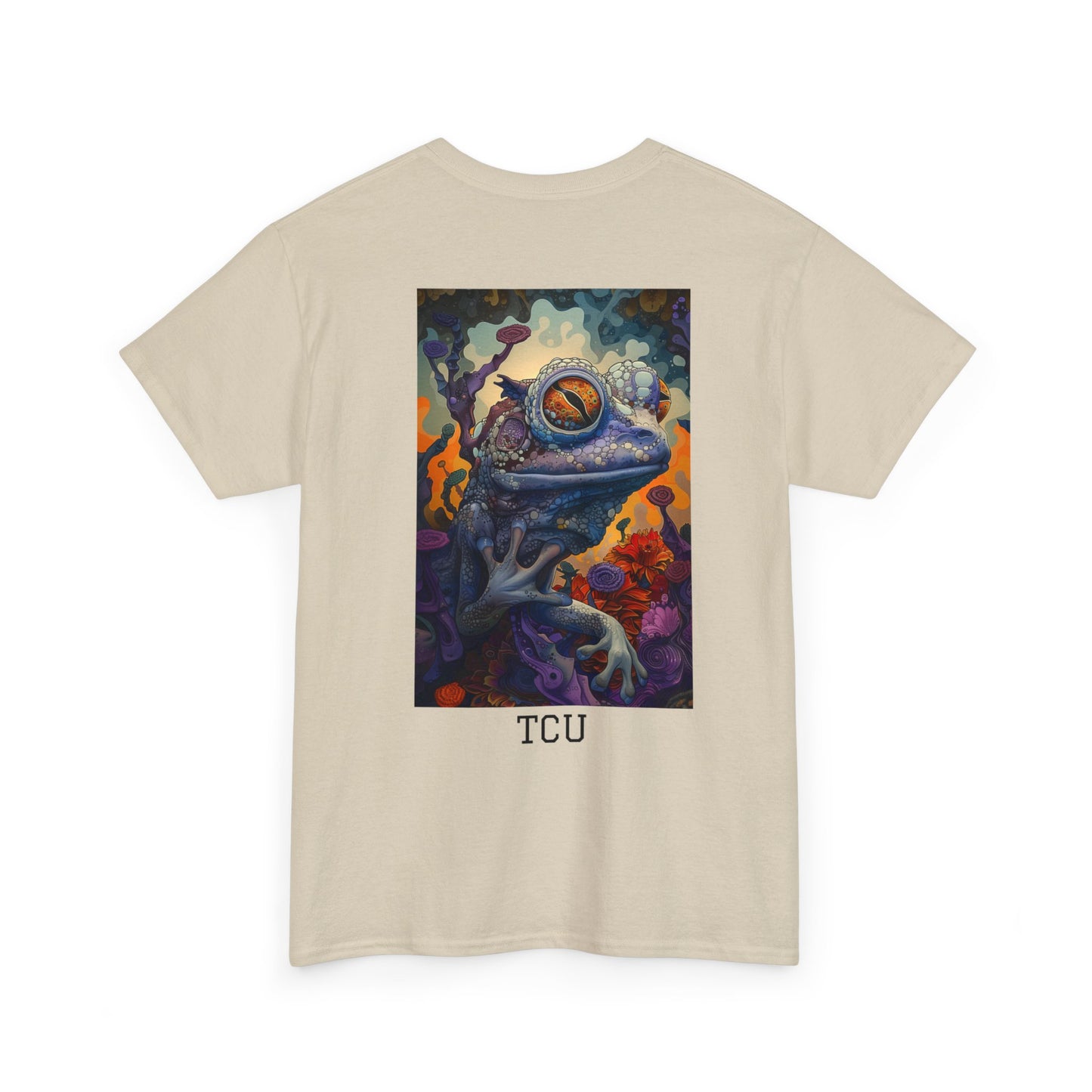TCU 02B - Unisex Heavy Cotton Tee - Image on the Back