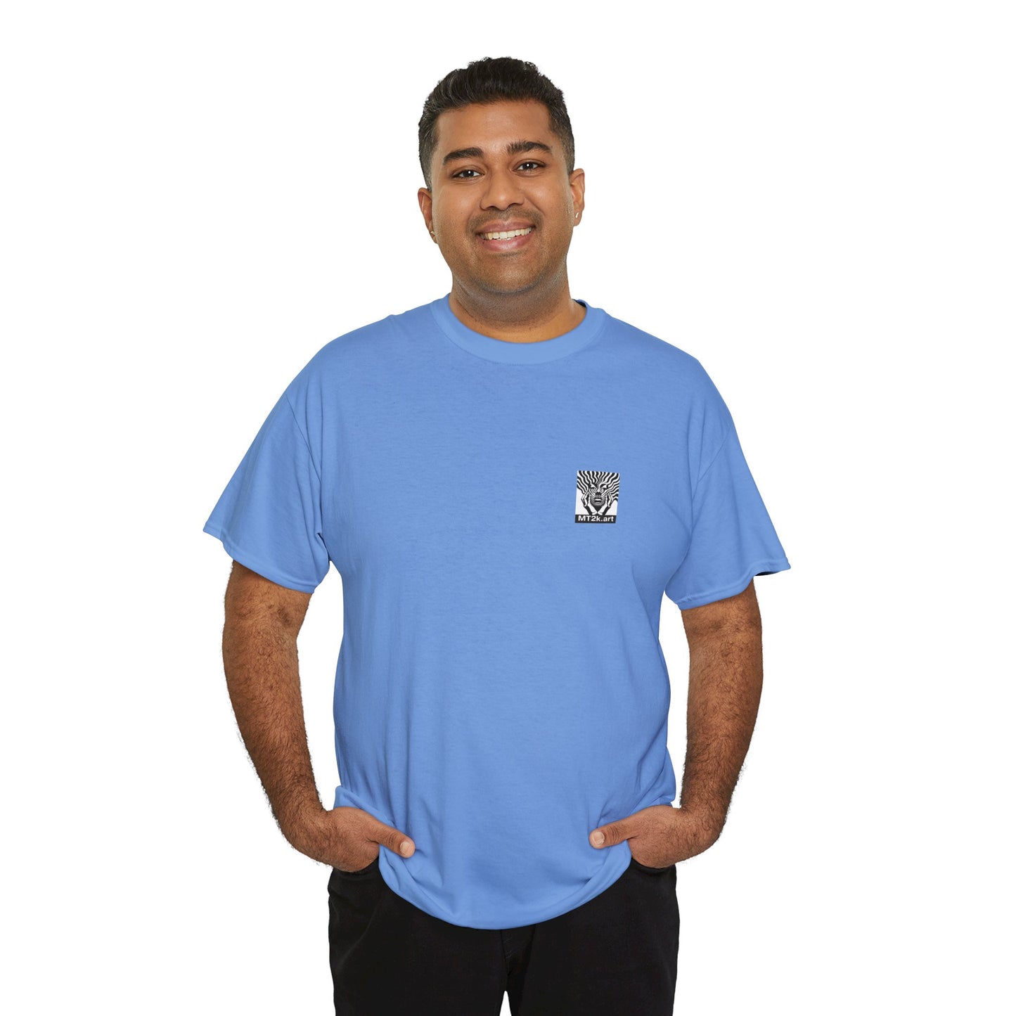 Duke 01B - Unisex Heavy Cotton Tee - Image on the Back