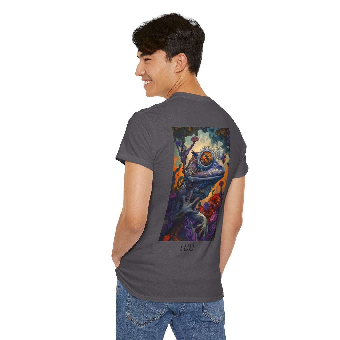 TCU 02B - Unisex Heavy Cotton Tee - Image on the Back