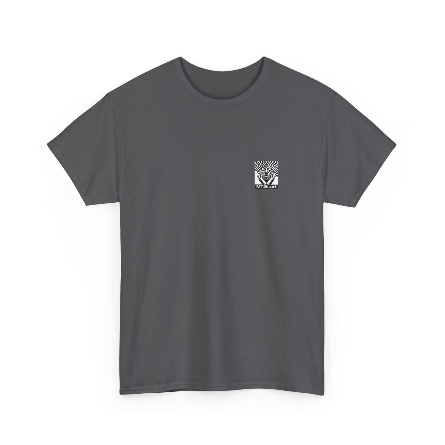 Ohio State 01B - Unisex Heavy Cotton Tee - Image on the Back