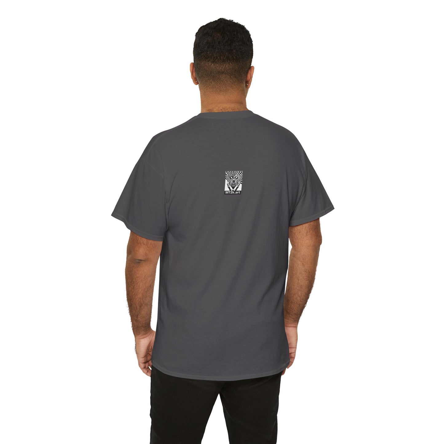 Georgia 02F - Unisex Heavy Cotton Tee - Image on the Front