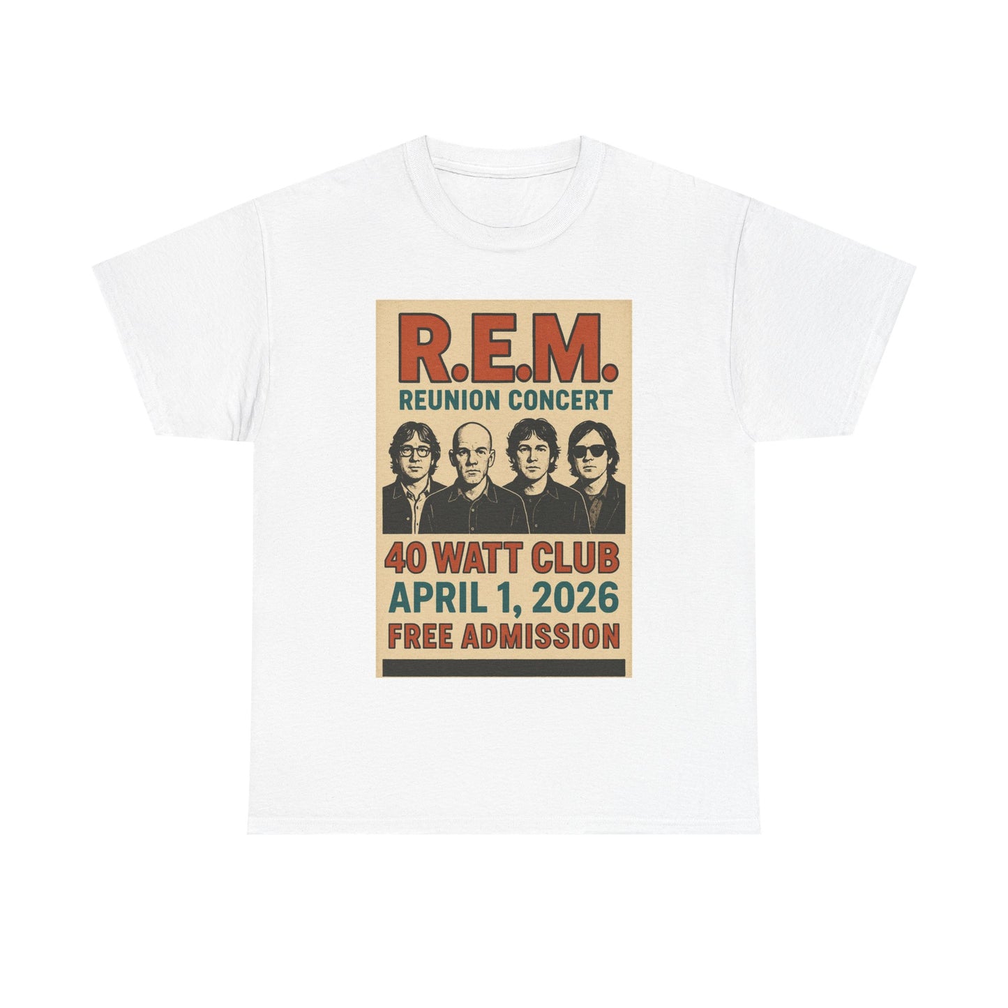 R.E.M. Reunion Concert Shirt v1