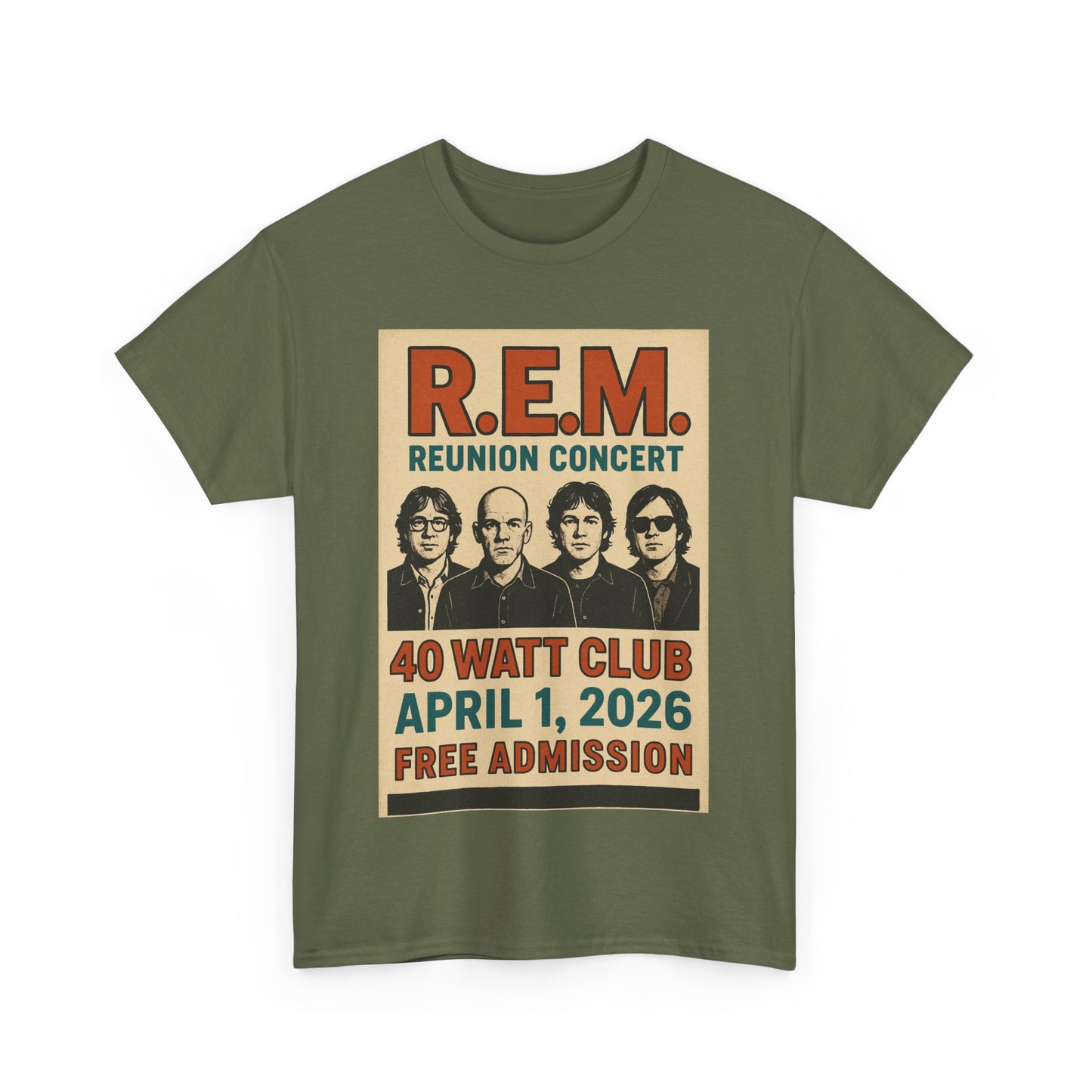 R.E.M. Reunion Concert Shirt v1