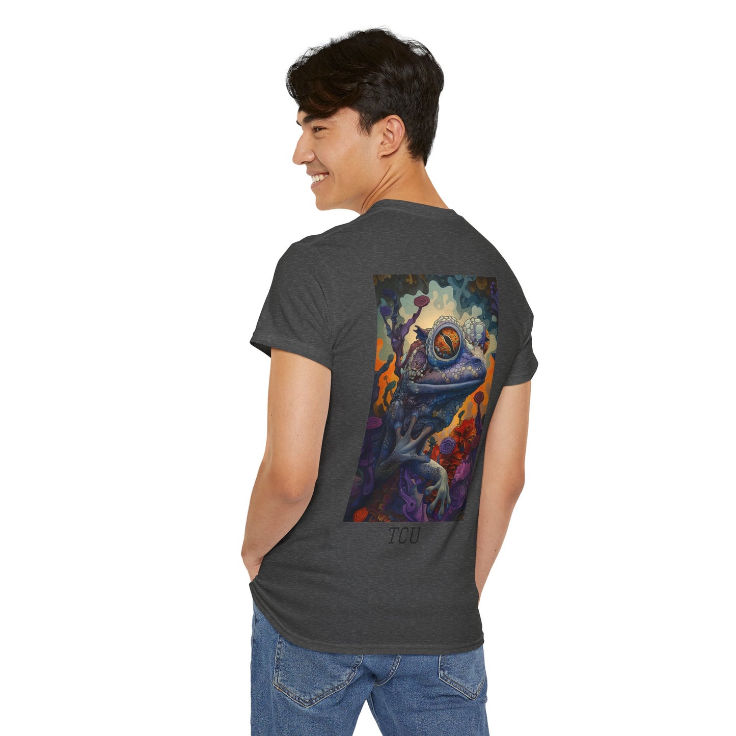 TCU 02B - Unisex Heavy Cotton Tee - Image on the Back