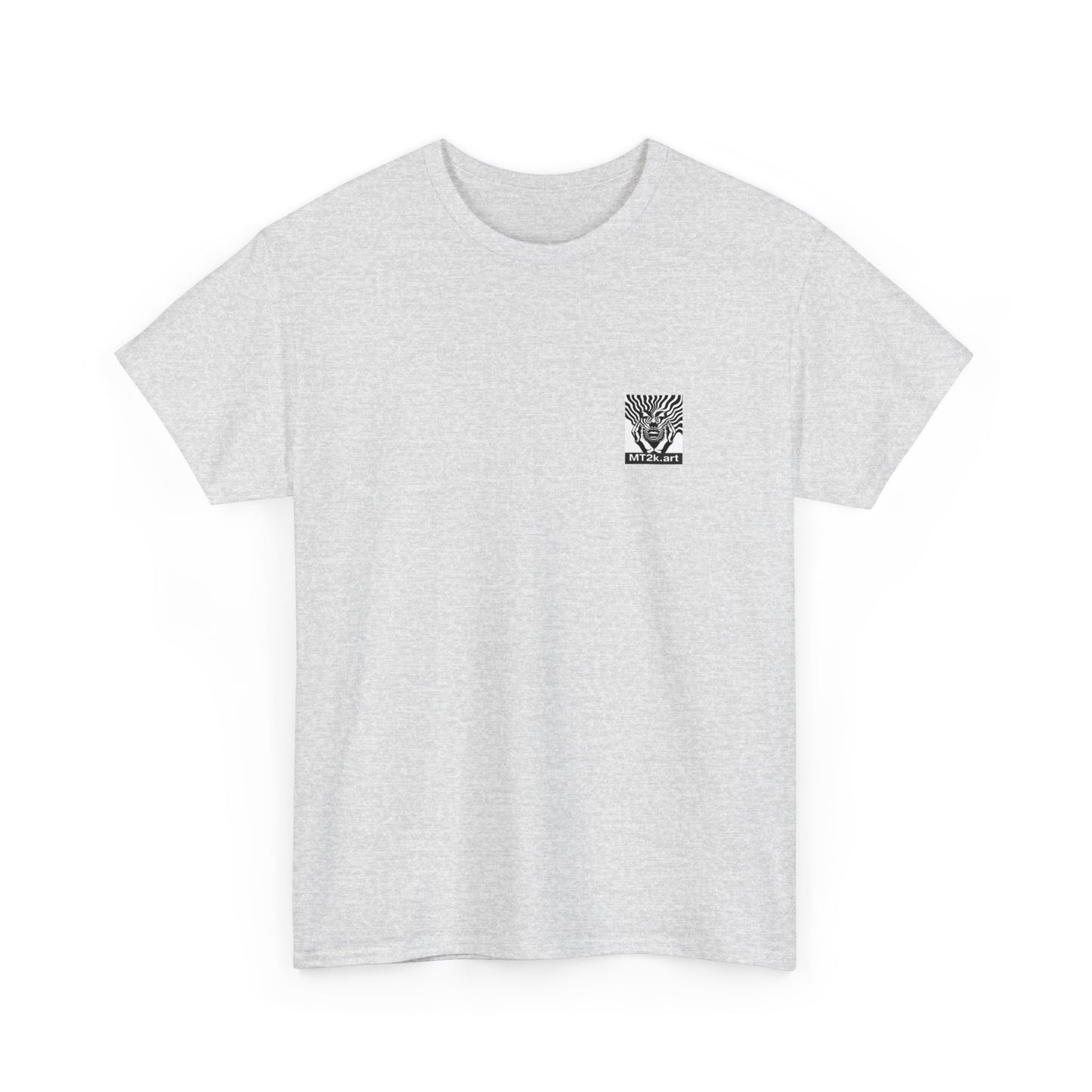 Michigan 02B - Unisex Heavy Cotton Tee - Image on the Back