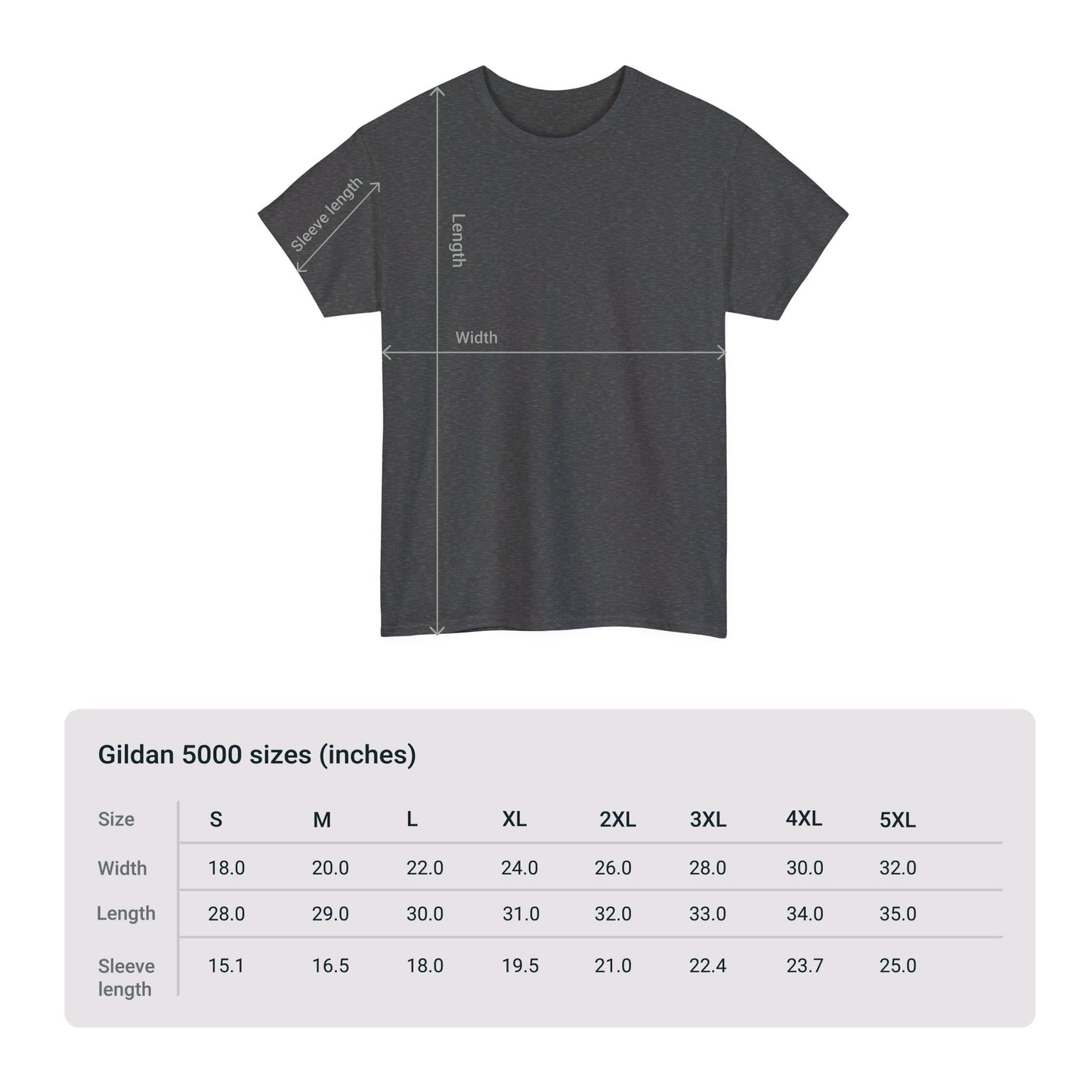 Marymount 01B - Unisex Heavy Cotton Tee - Image on the Back
