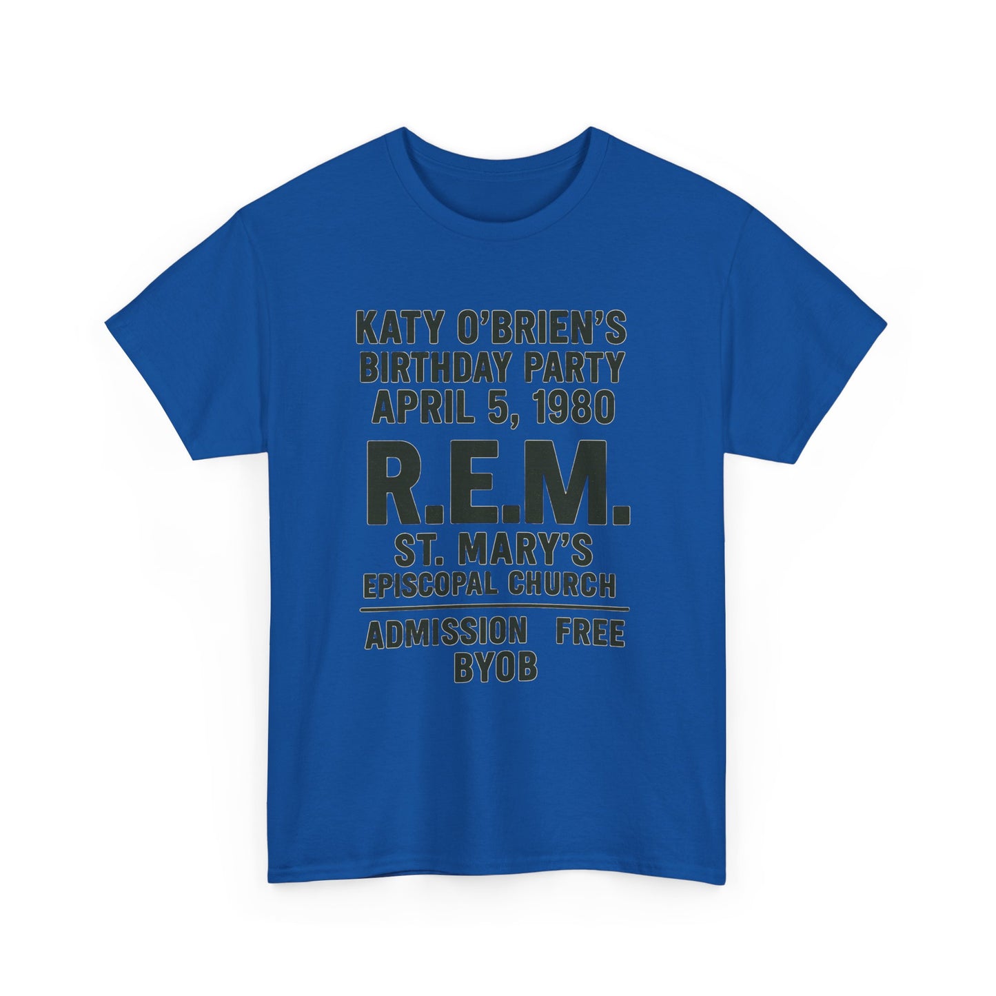 R.E.M. First Concert Shirt