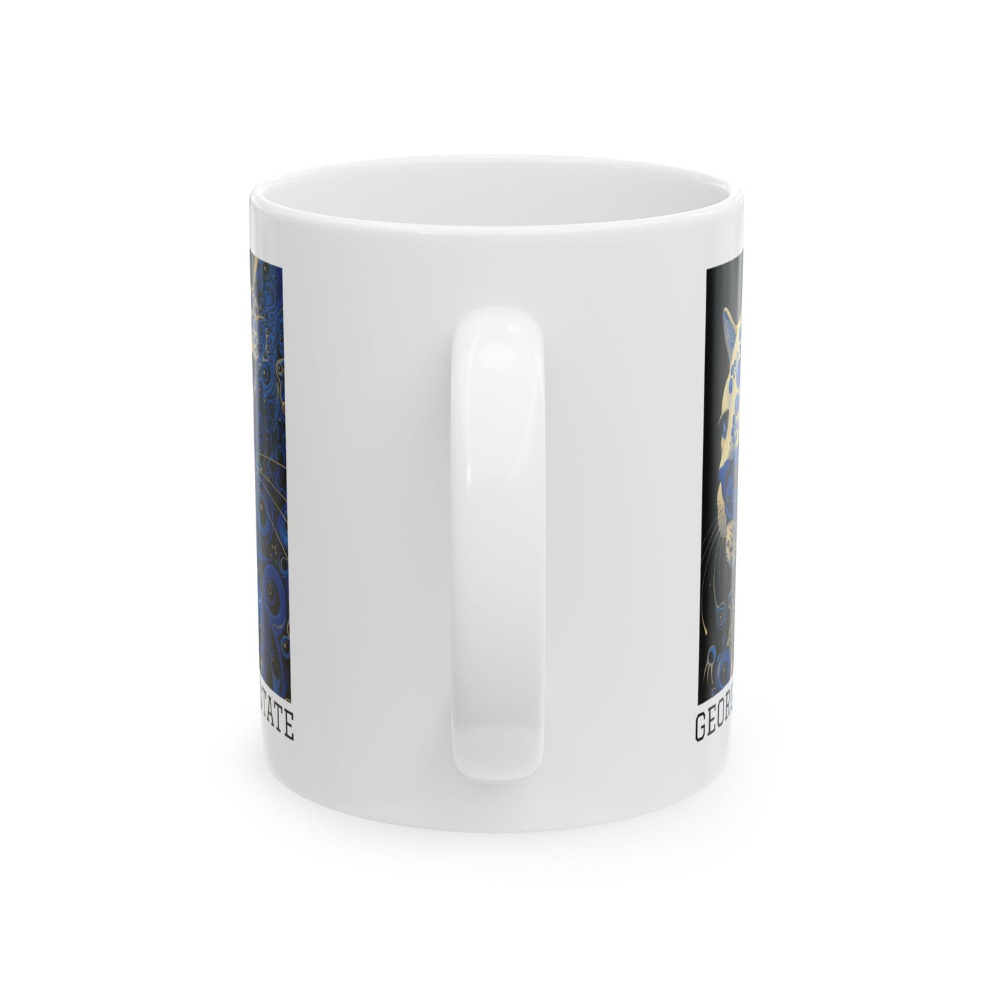 Georgia State 01 - Ceramic Mug, (11oz)