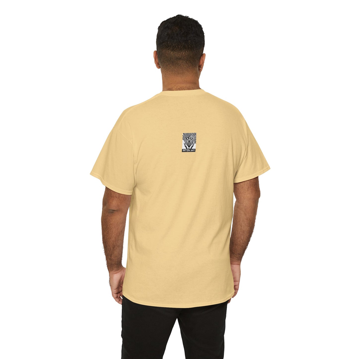 Georgia Tech 03F - Unisex Heavy Cotton Tee - Image on the Front