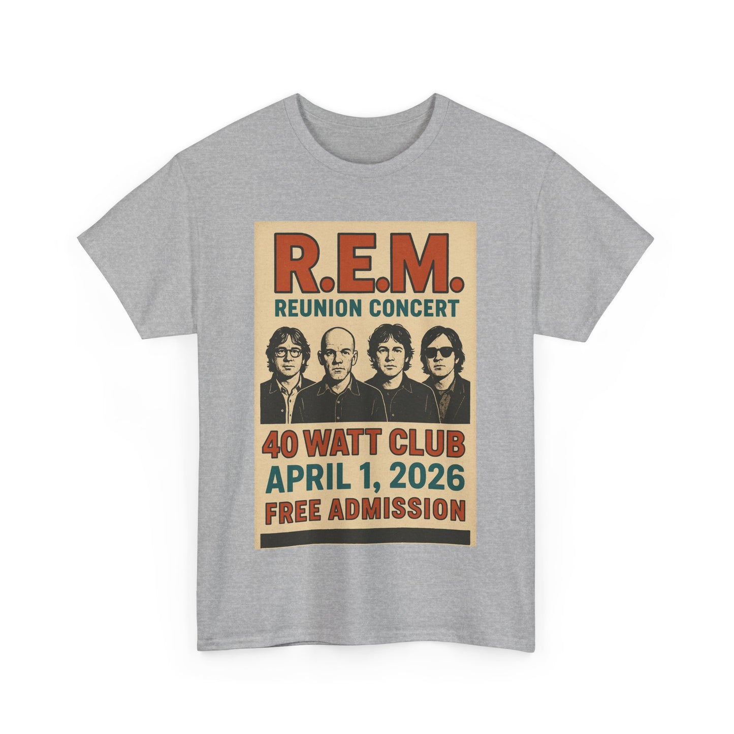 R.E.M. Reunion Concert Shirt v1