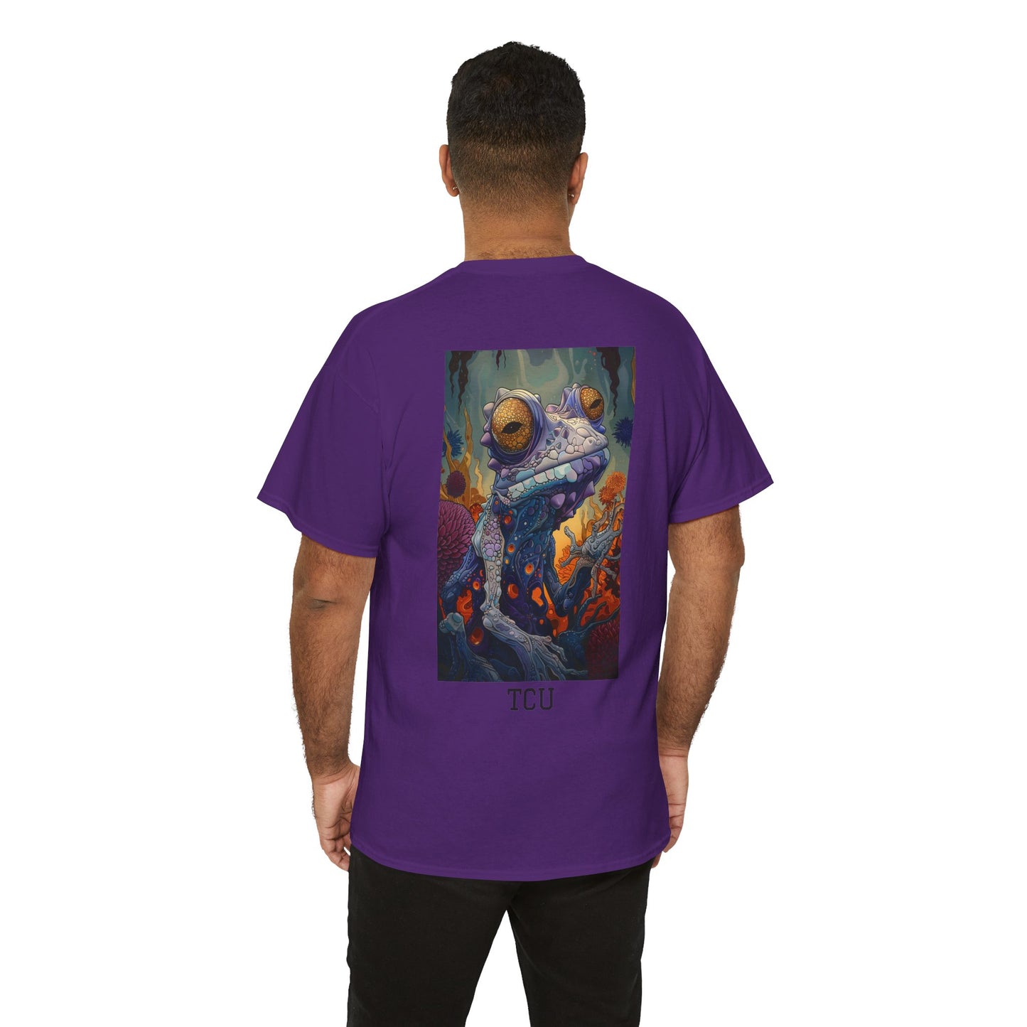 TCU 01B - Unisex Heavy Cotton Tee - Image on the Back