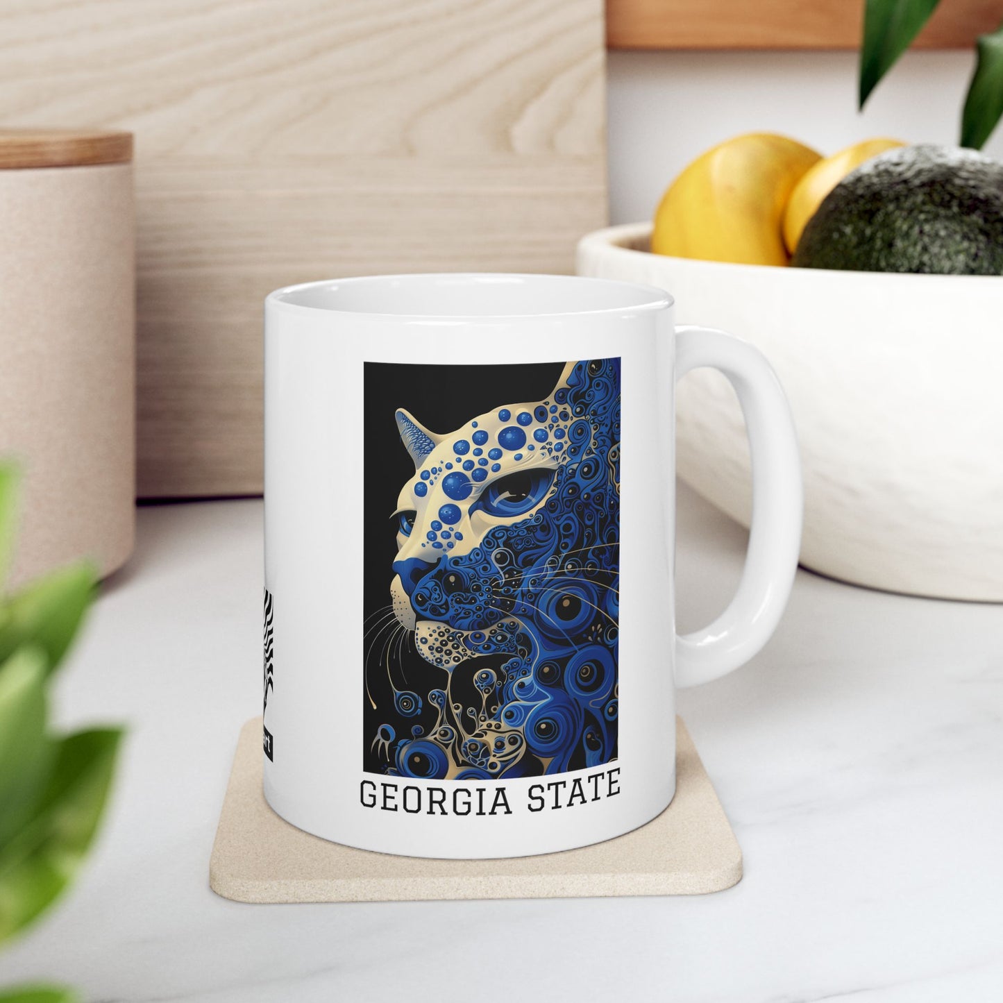 Georgia State 01 - Ceramic Mug, (11oz)
