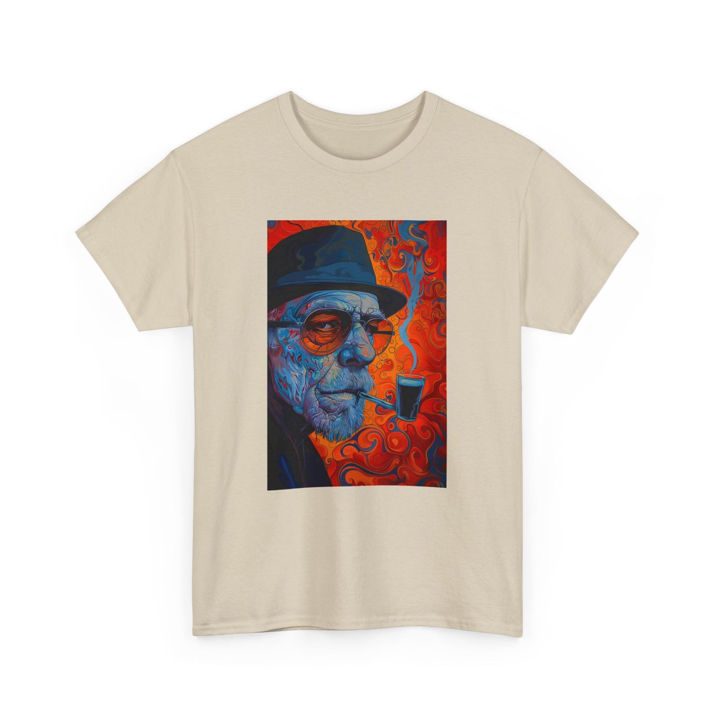Heisenberg 01F - Unisex Heavy Cotton Tee - Image on the Front