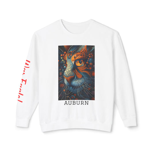 Auburn 01 Sweatshirt - Unisex Lightweight Crewneck