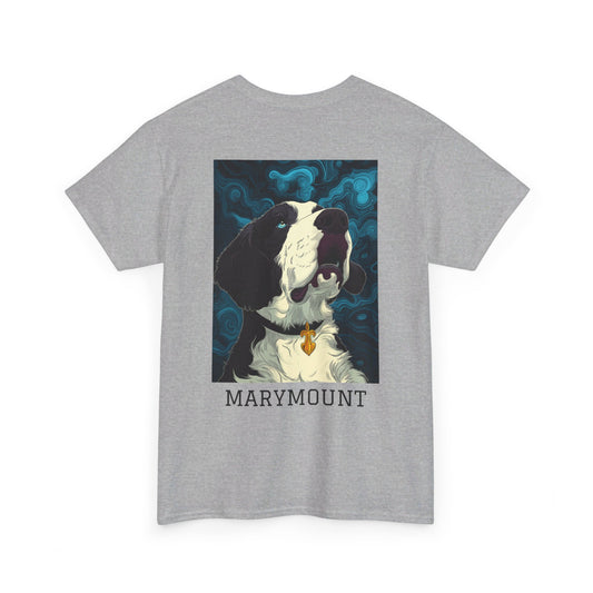 Marymount 01B - Unisex Heavy Cotton Tee - Image on the Back