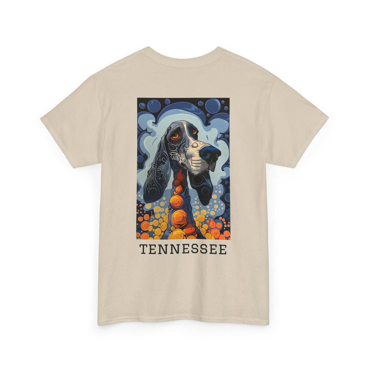 Tennessee 01B - Unisex Heavy Cotton Tee - Image on the Back