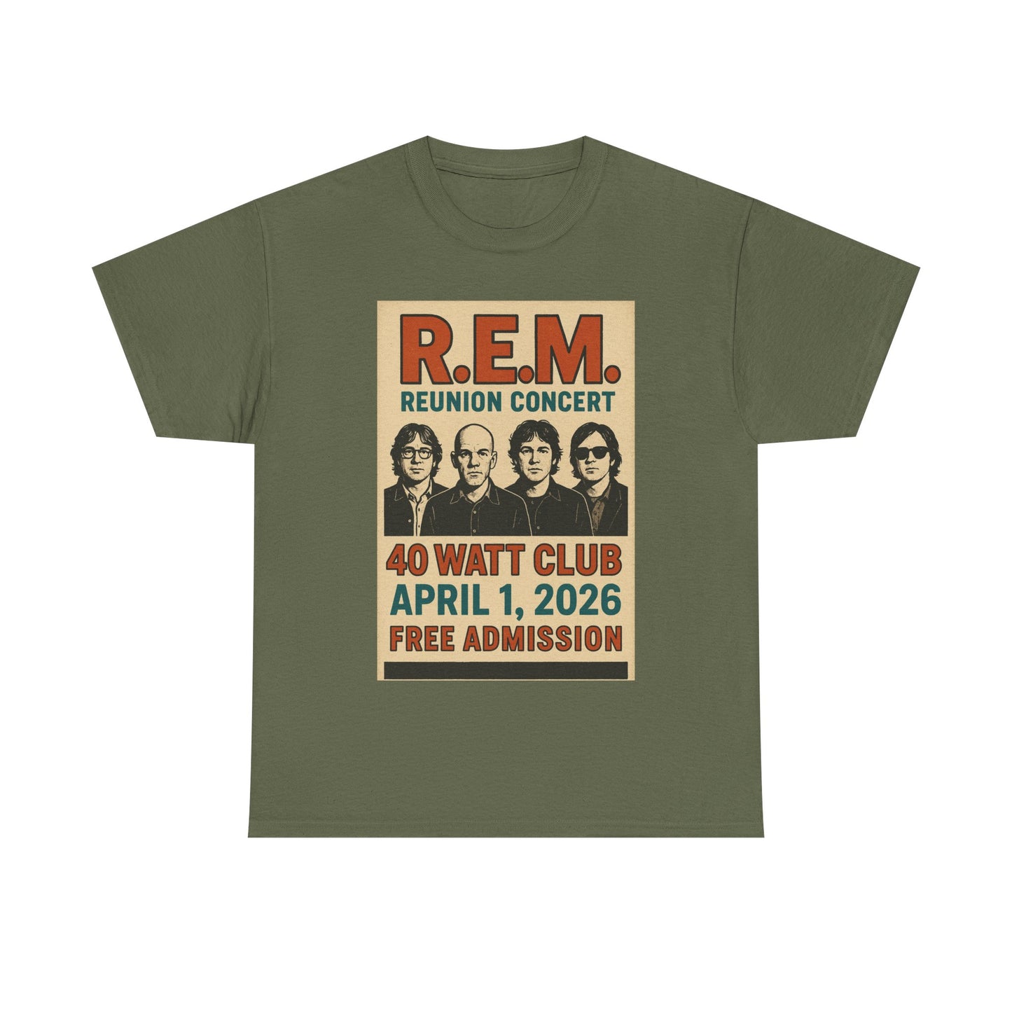 R.E.M. Reunion Concert Shirt v1