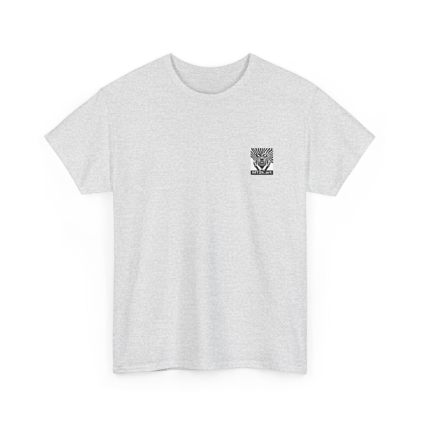 Clemson 02B - Unisex Heavy Cotton Tee - Image on the Back
