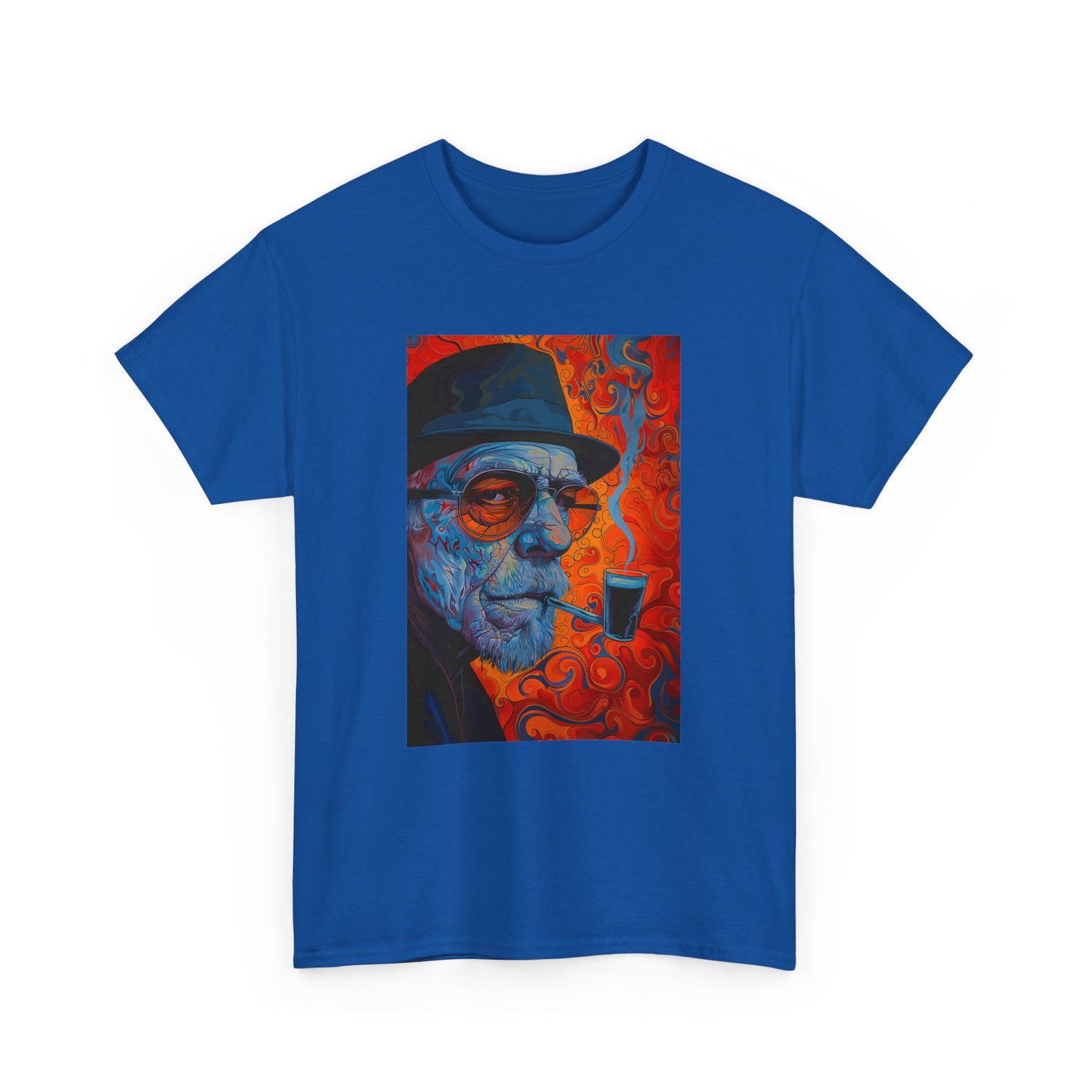 Heisenberg 01F - Unisex Heavy Cotton Tee - Image on the Front