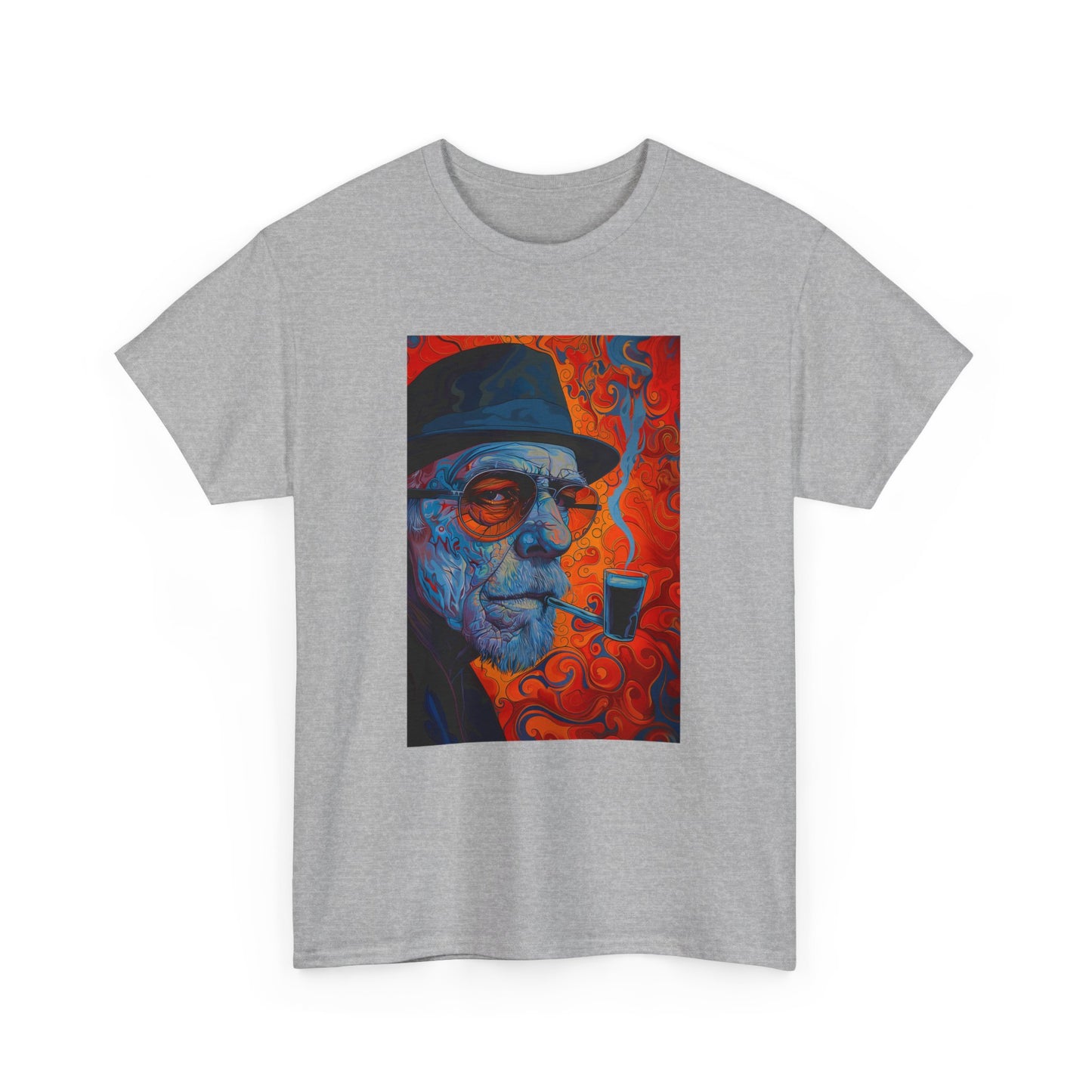 Heisenberg 01F - Unisex Heavy Cotton Tee - Image on the Front