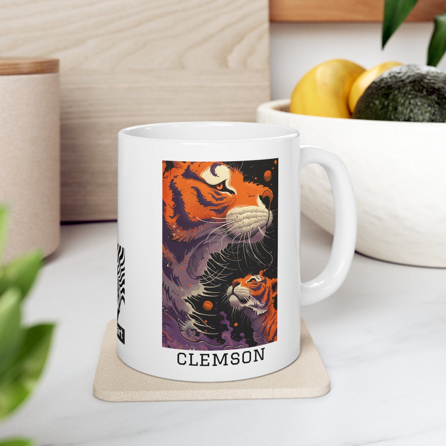 Clemson 01 - Ceramic Mug, (11oz)