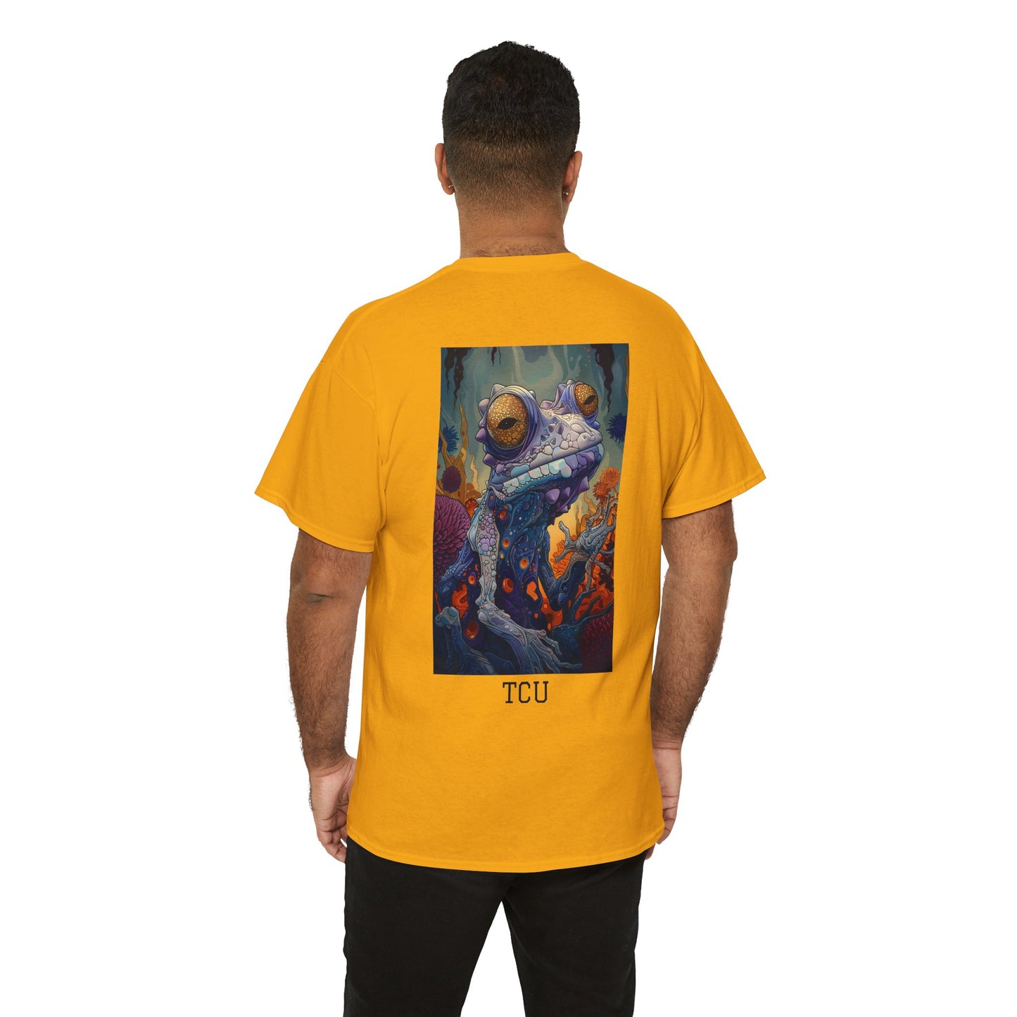 TCU 01B - Unisex Heavy Cotton Tee - Image on the Back