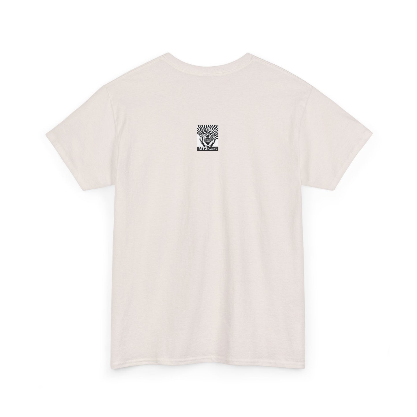 TCU 01F - Unisex Heavy Cotton Tee - Image on the Front