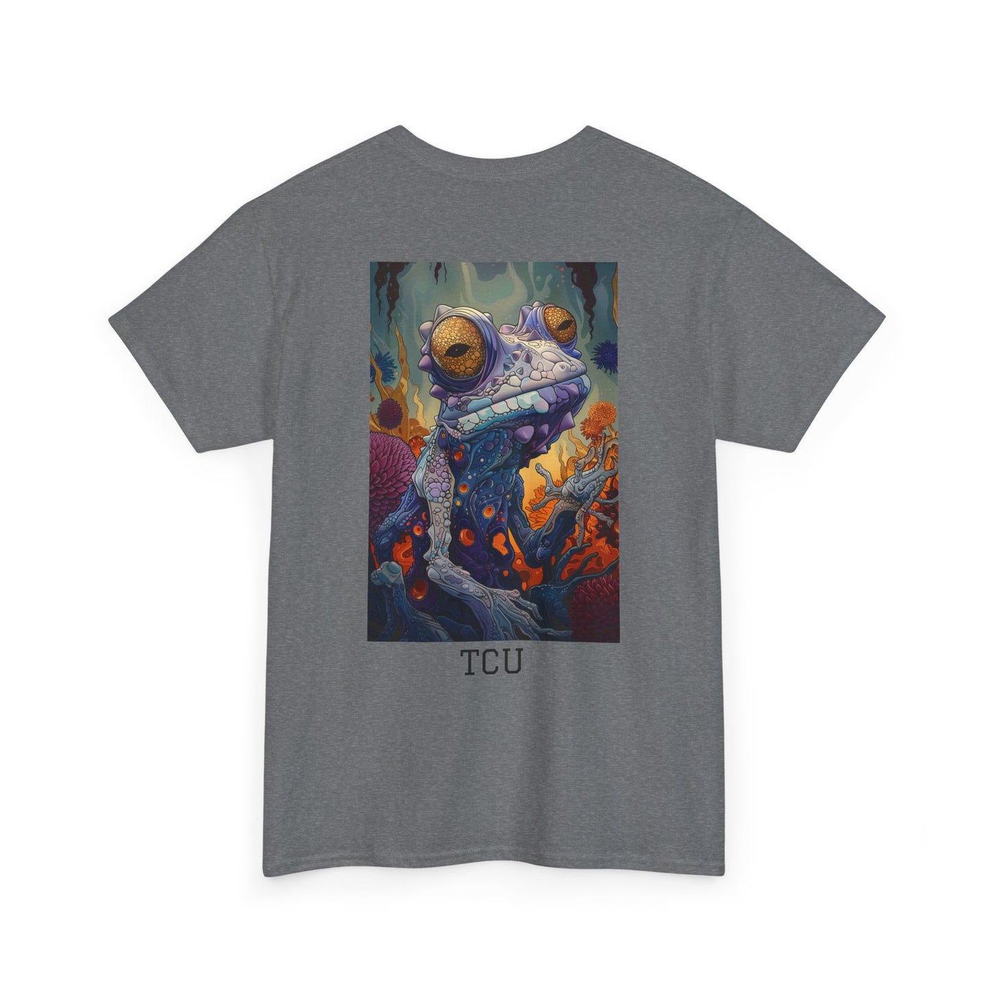 TCU 01B - Unisex Heavy Cotton Tee - Image on the Back