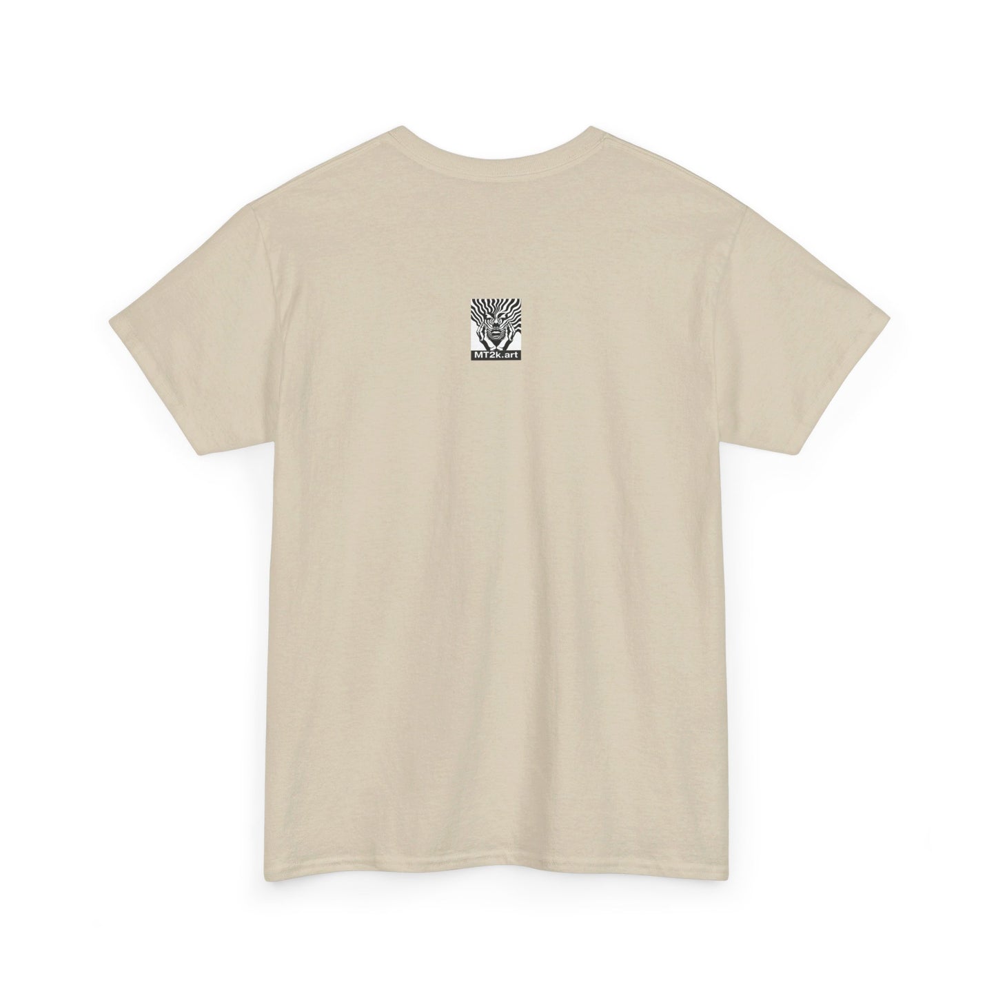 Marymount 01F - Unisex Heavy Cotton Tee - Image on the Front