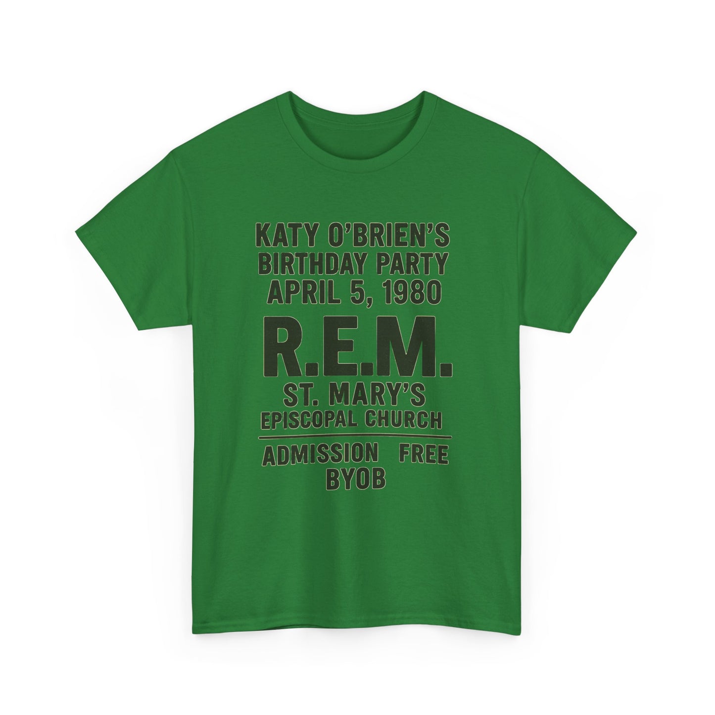 R.E.M. First Concert Shirt