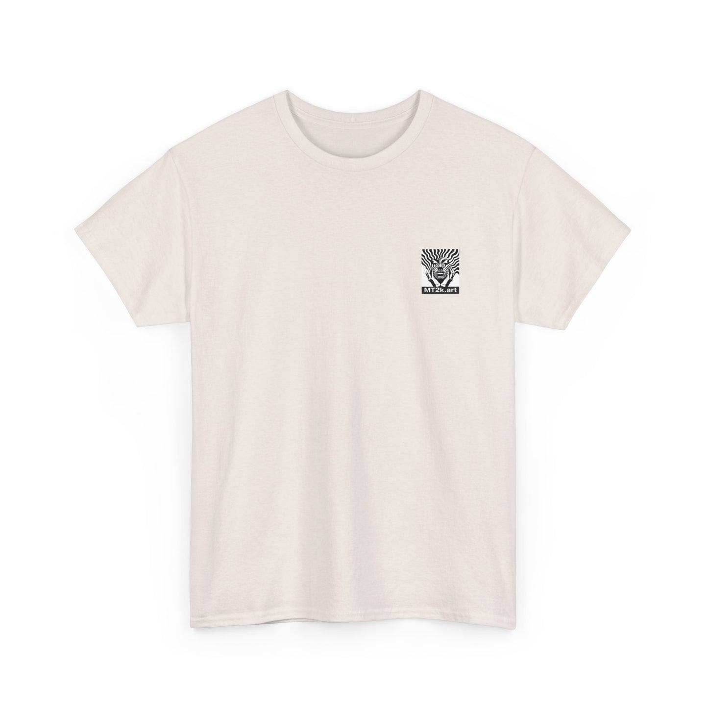 Clemson 02B - Unisex Heavy Cotton Tee - Image on the Back