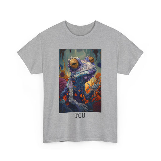 TCU 01F - Unisex Heavy Cotton Tee - Image on the Front
