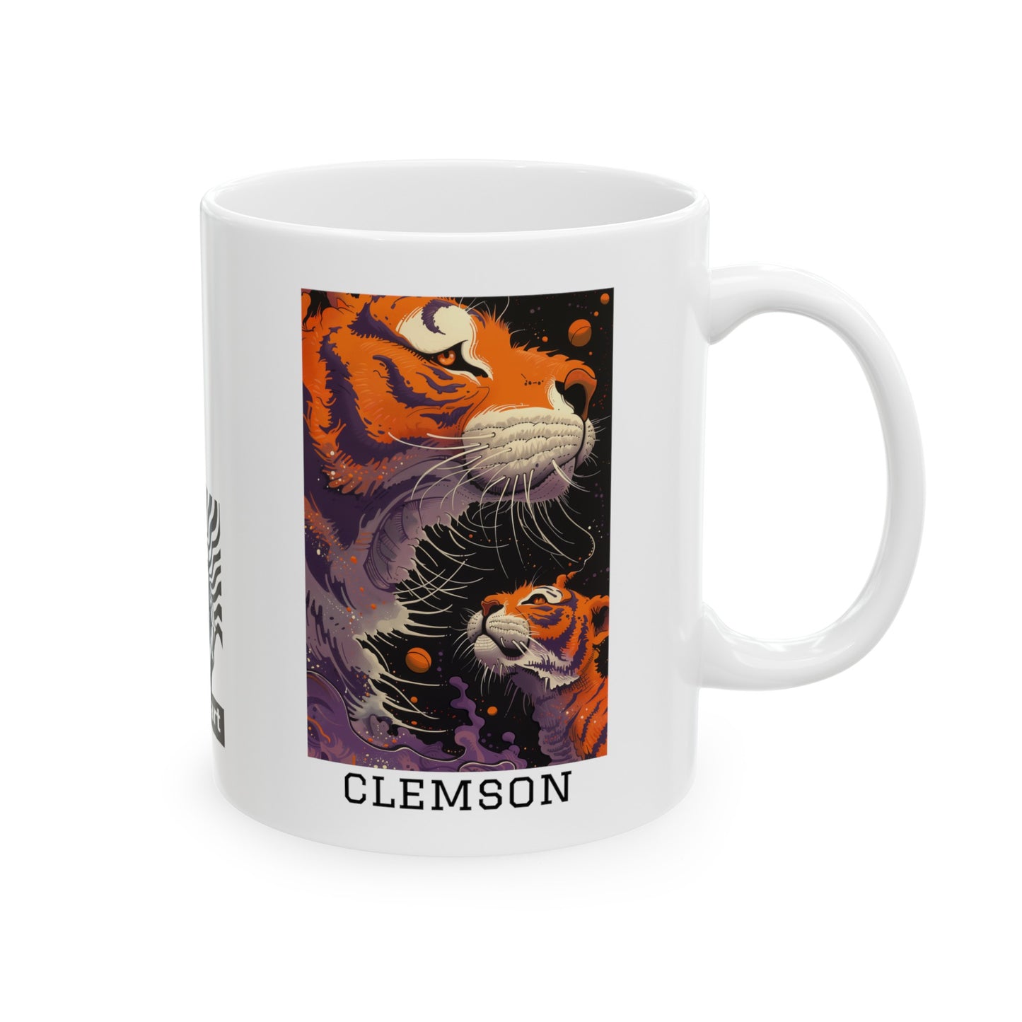 Clemson 01 - Ceramic Mug, (11oz)