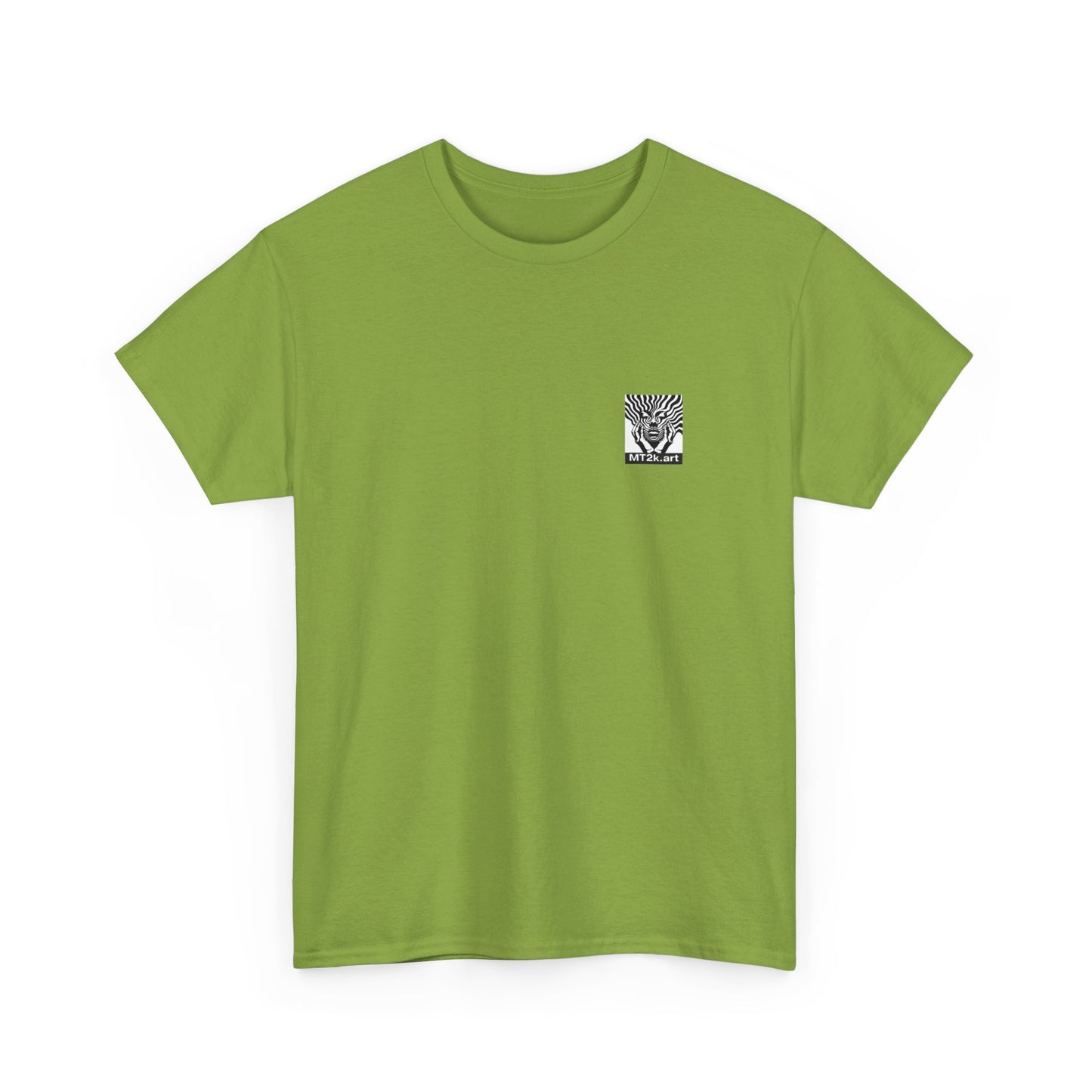 Heisenberg 01B - Unisex Heavy Cotton Tee - Image on the Back
