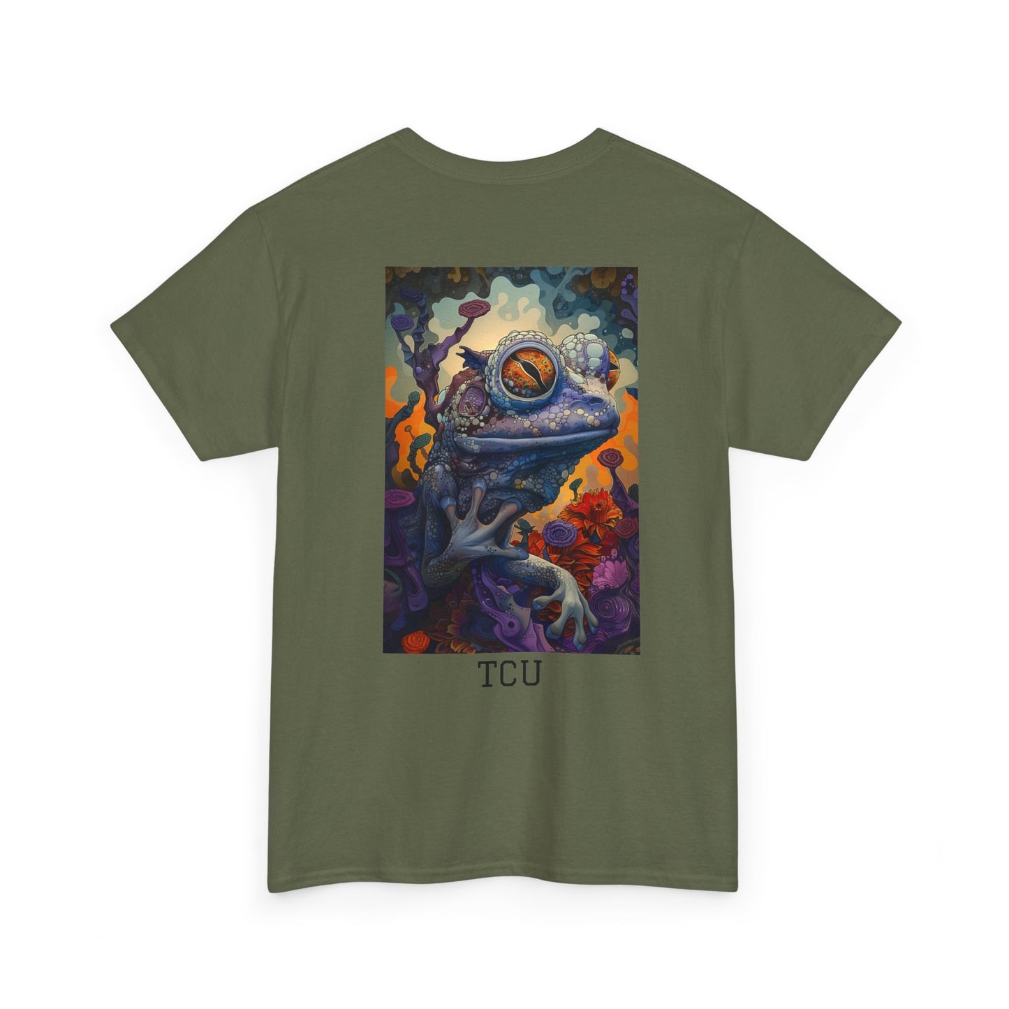 TCU 02B - Unisex Heavy Cotton Tee - Image on the Back