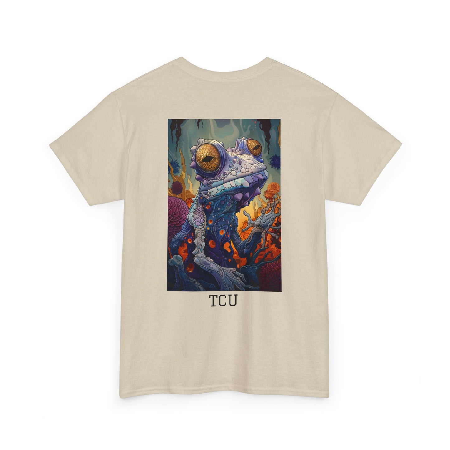 TCU 01B - Unisex Heavy Cotton Tee - Image on the Back