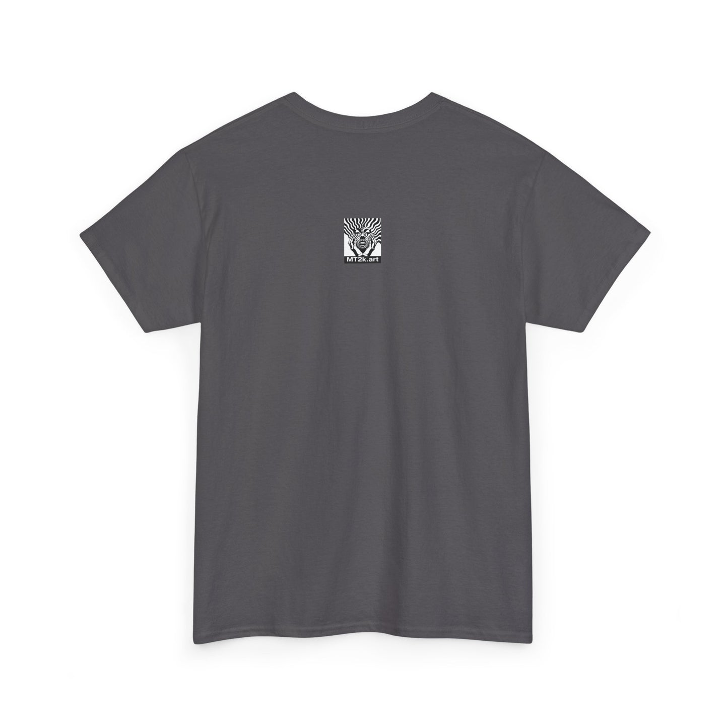 Texas Tech 02F - Unisex Heavy Cotton Tee - Image on the Front