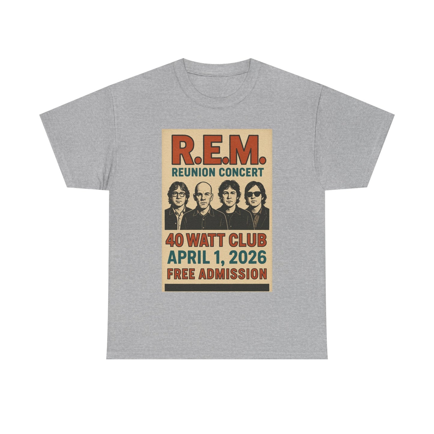 R.E.M. Reunion Concert Shirt v1