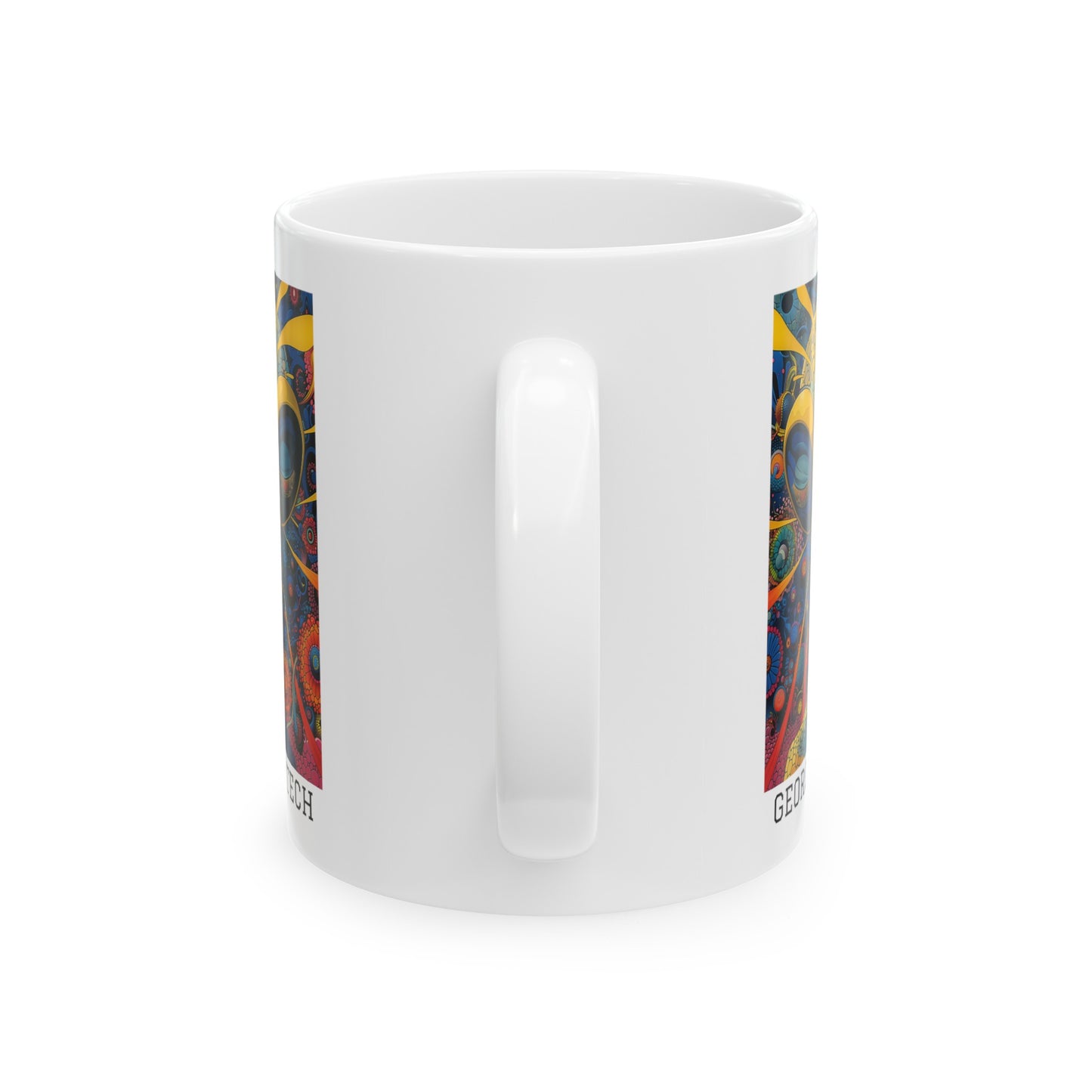 Georgia Tech 04 - Ceramic Mug, (11oz)
