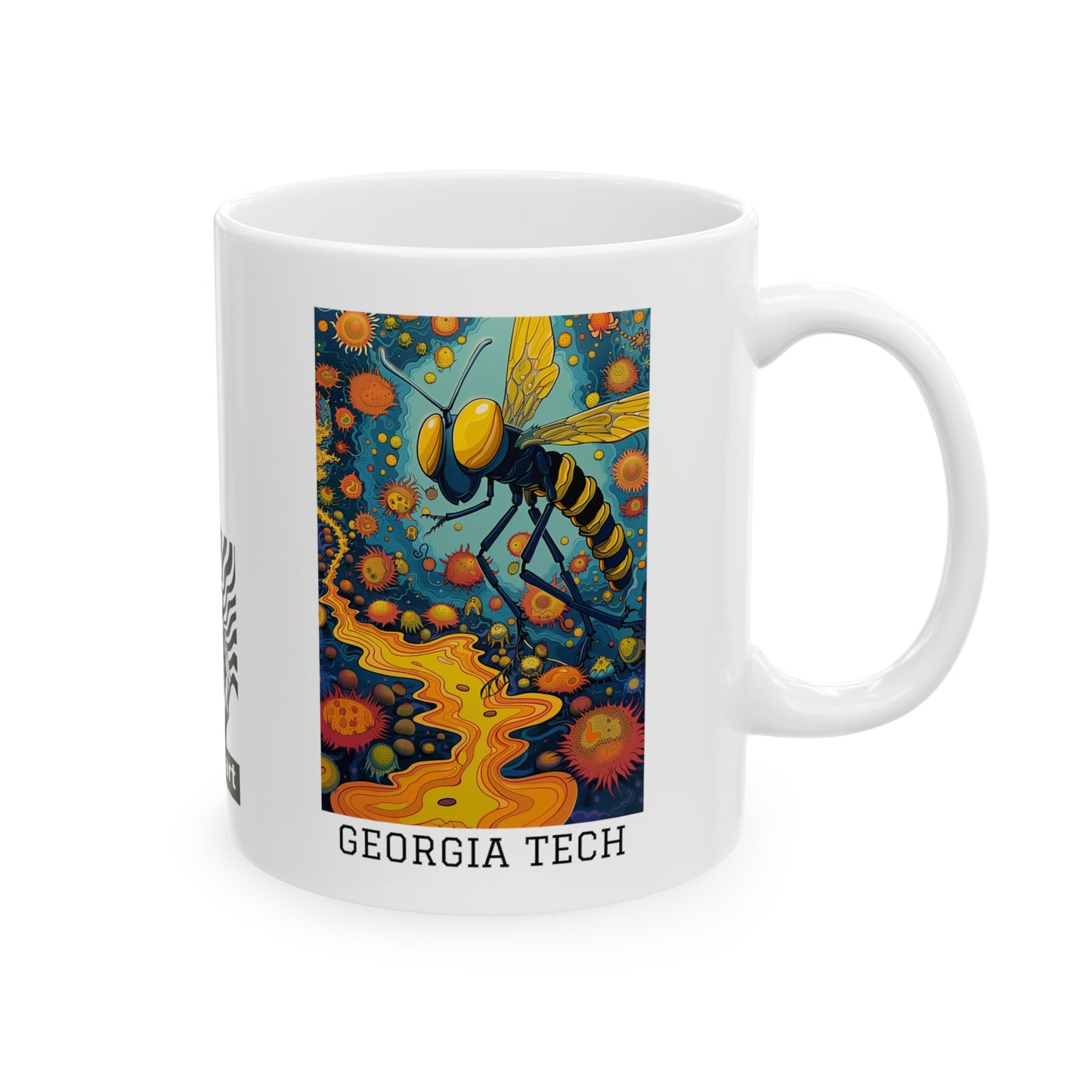 Georgia Tech 03 - Ceramic Mug, (11oz)